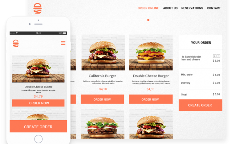 he-thong-website-dat-mon-truc-tuyen