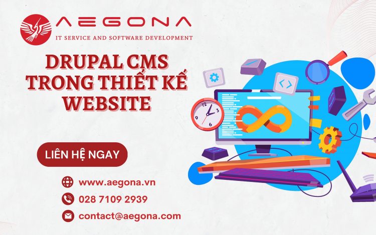 Drupal cms trong thiết kế website