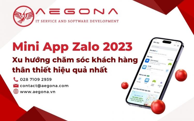 Mini App Zalo 2023 - Xu hướng chăm sóc khách hàng hiệu quả