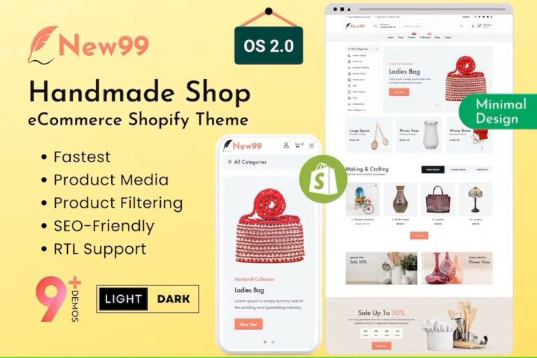 15+ Mẫu Template Shopify Đẹp Nhất 2026 | Miễn Phí - AEGONA