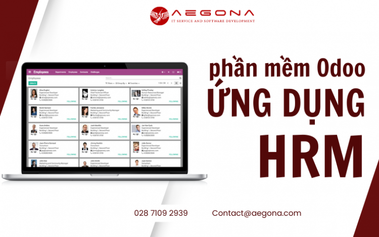 Phần mềm Odoo HRM