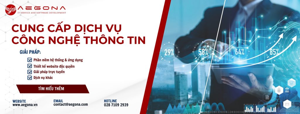 Dịch vụ của công ty phần mềm Aegona