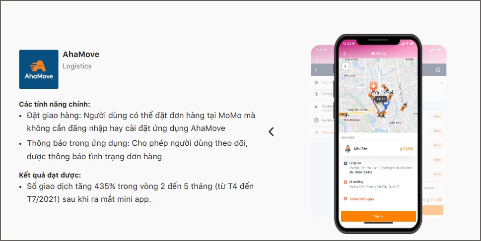 741,000 người đang sử dụng AhaMove