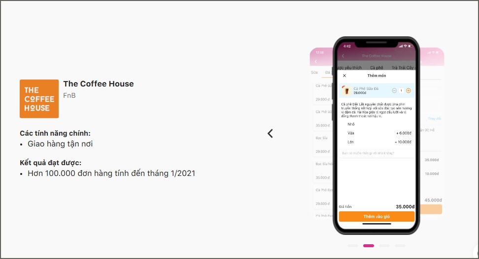 Hiện tại có hơn 93.000 người đang sử dụng Mini App Momo The Coffee House
