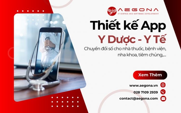 Thiết kế App Cho Nhà Thuốc, Bệnh viện