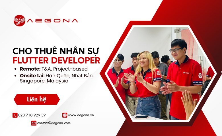 Cho thuê Flutter developer