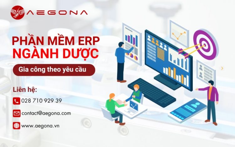 Gia công phần mềm ERP ngành dược theo yêu cầu