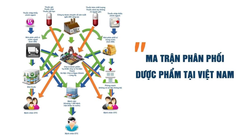 Ma trận phân phối dược phẩm tại Việt Nam