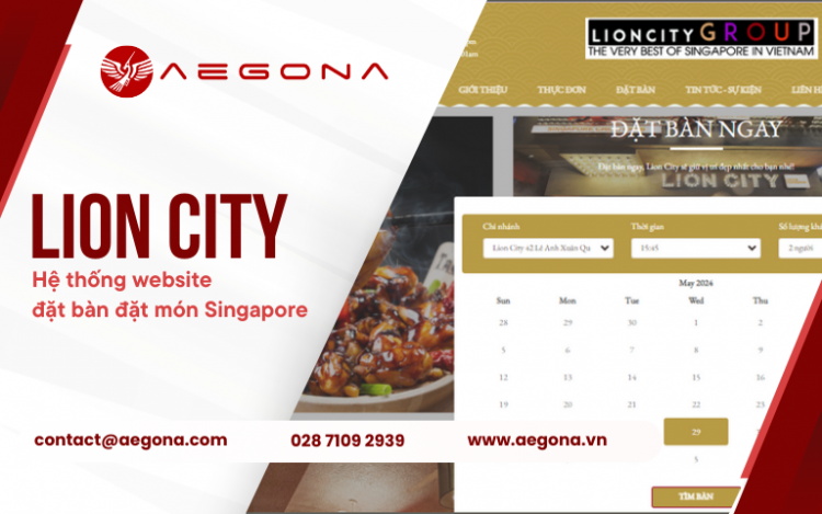 Hệ thống website đặt bàn đặt món online