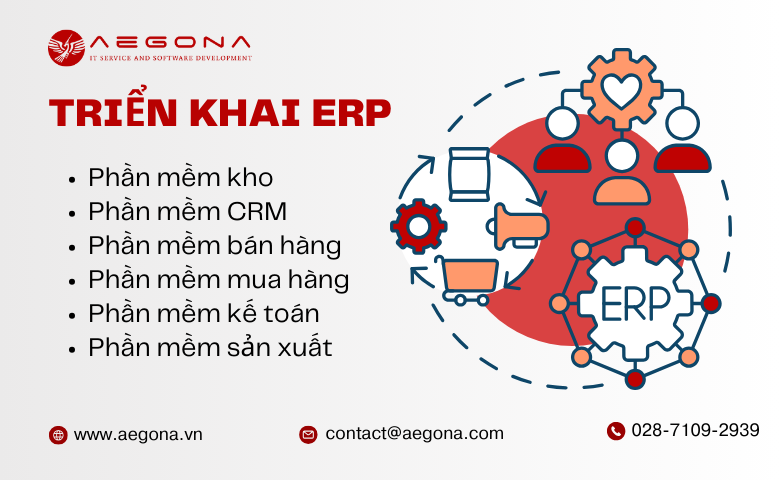 triển khai erp