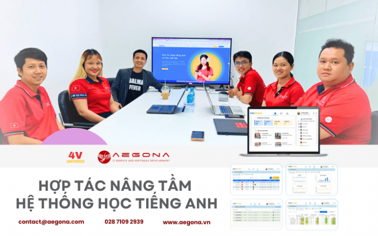 Hợp tác nâng tầm hệ thống học tiếng anh