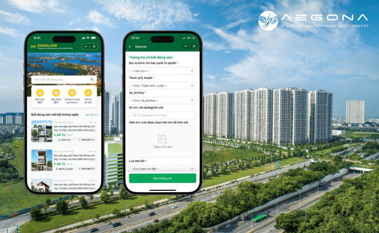 Quản lý thông tin đăng bán bất động sản
