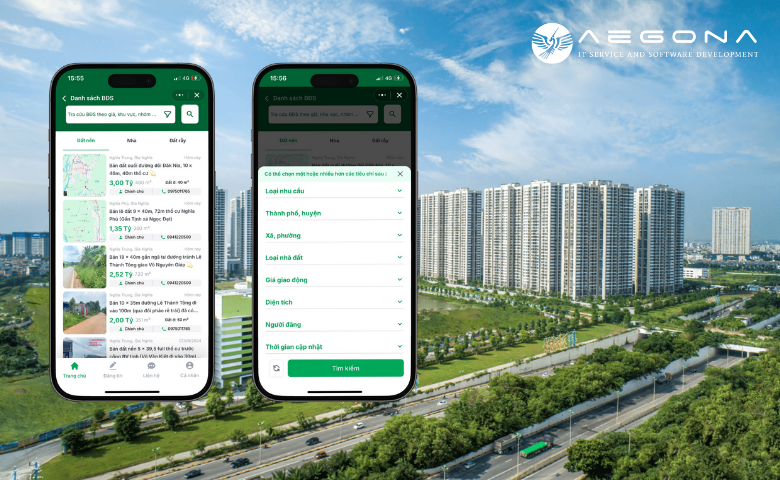 Thông báo về các dự án bất động sản và ưu đãi