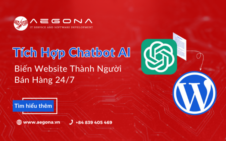 Tích Hợp Chatbot AI Biến Website Thành Người Bán Hàng 24/7