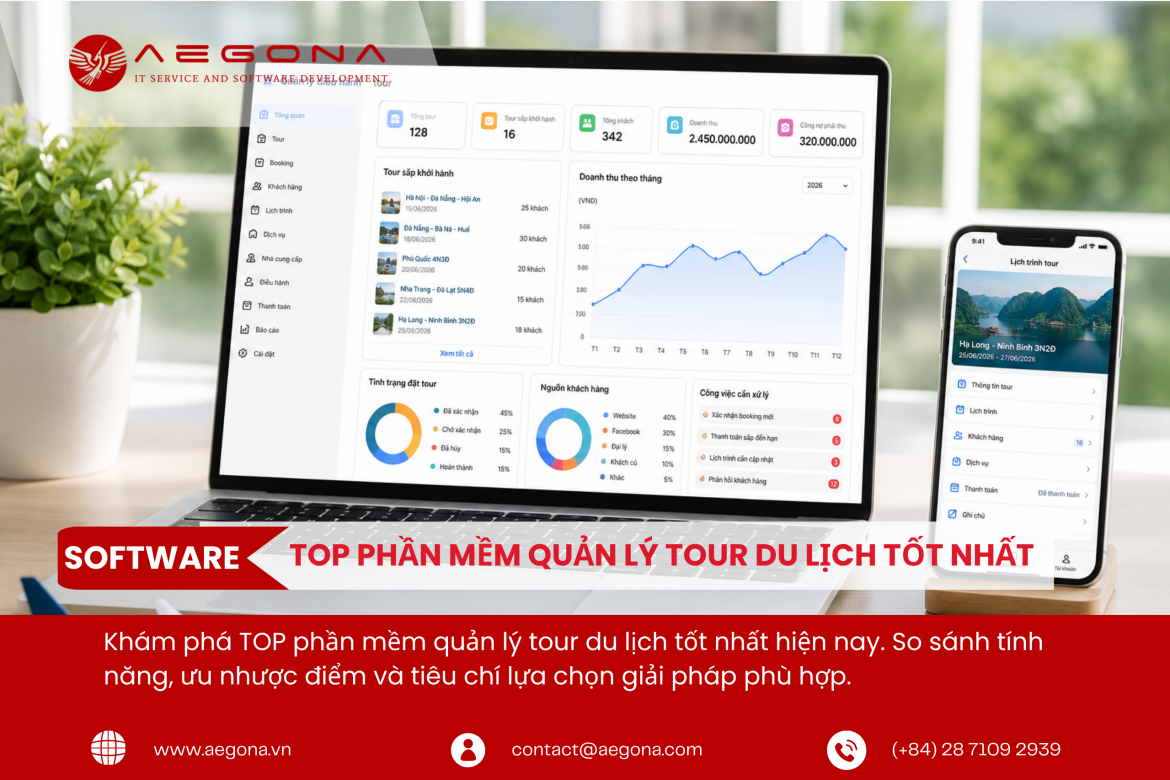 TOP Phần Mềm Quản Lý Tour Du Lịch Tốt Nhất