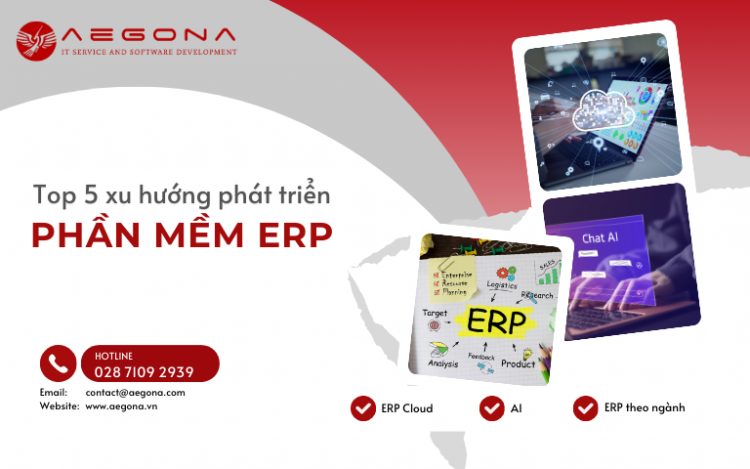 Top 5 xu hướng phát triển phần mềm ERP