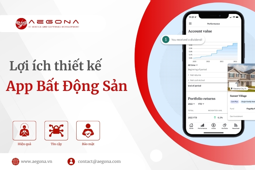 Lợi ích thiết kế app bất động sản