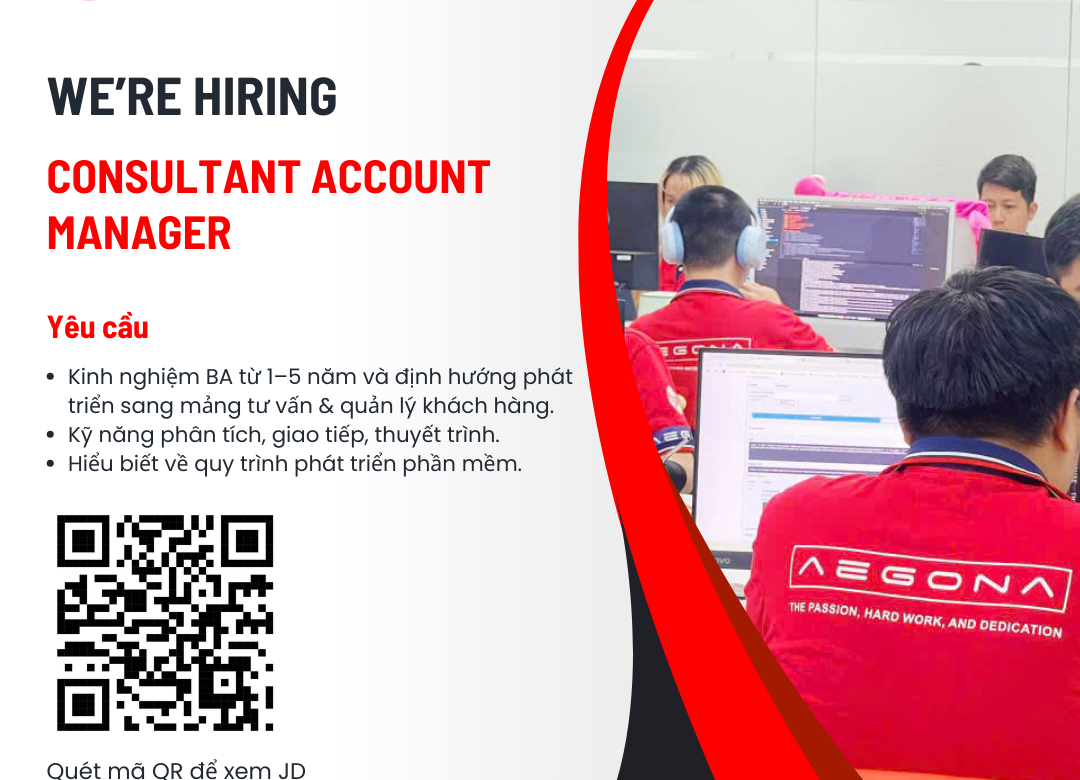 Tuyển dụng Hiring BD & ACM & Consultant