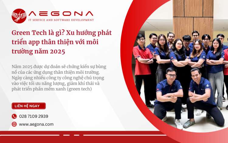 Green Tech là gì? Xu hướng phát triển app thân thiện môi trường 2025