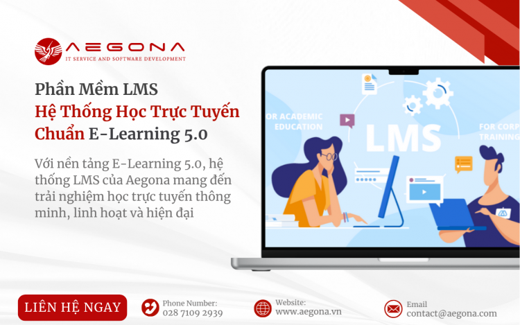 Phần Mềm LMS – Hệ Thống Học Trực Tuyến Chuẩn E-Learning 5.0