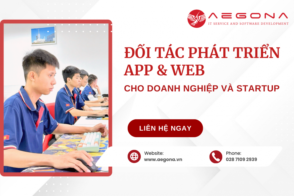 Đối tác phát triển App & Web cho doanh nghiệp và Startup