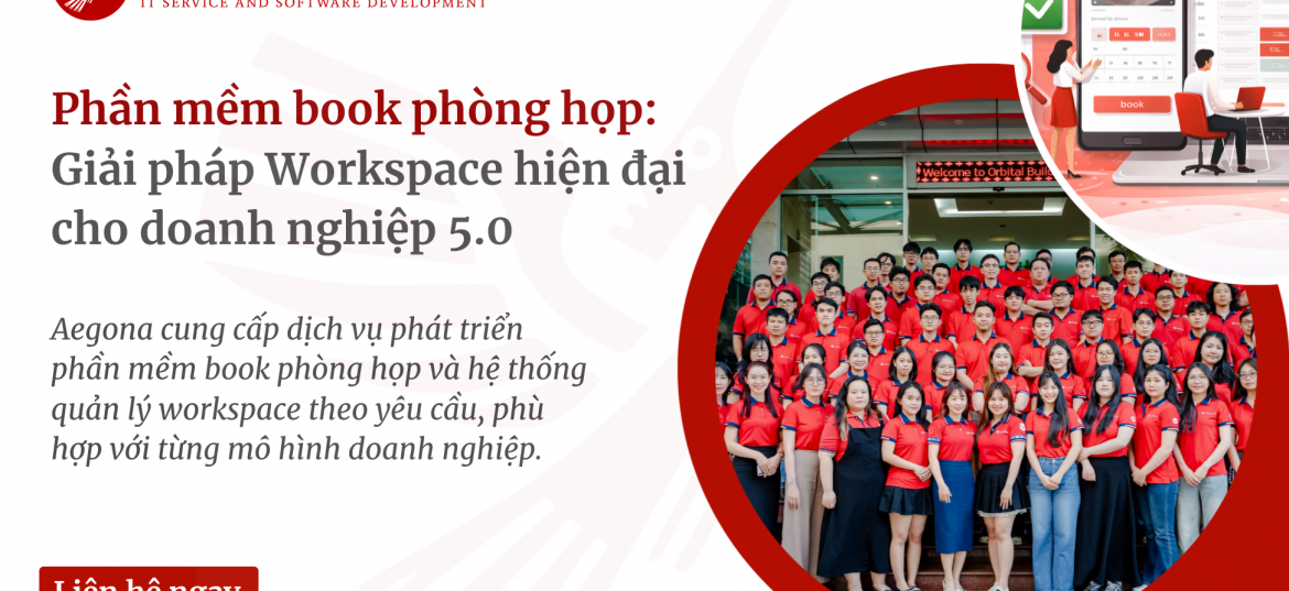 Phần mềm book phòng họp: Giải pháp Workspace hiện đại cho doanh nghiệp 5.0