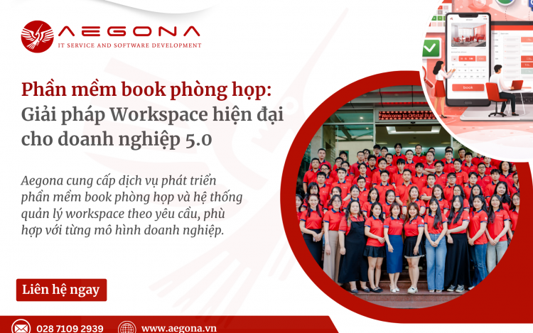 Phần mềm book phòng họp: Giải pháp Workspace hiện đại cho doanh nghiệp 5.0