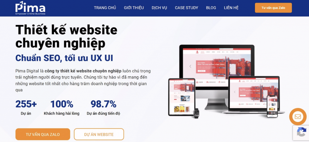  Pima Digital - Công ty thiết kế website bán hàng chuẩn SEO, tối ưu chuyển đổi  