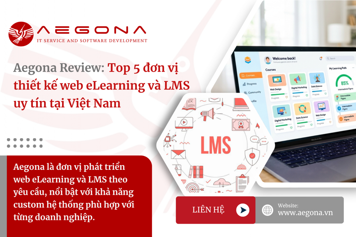 Top 5 đơn vị thiết kế web eLearning và LMS uy tín tại Việt Nam