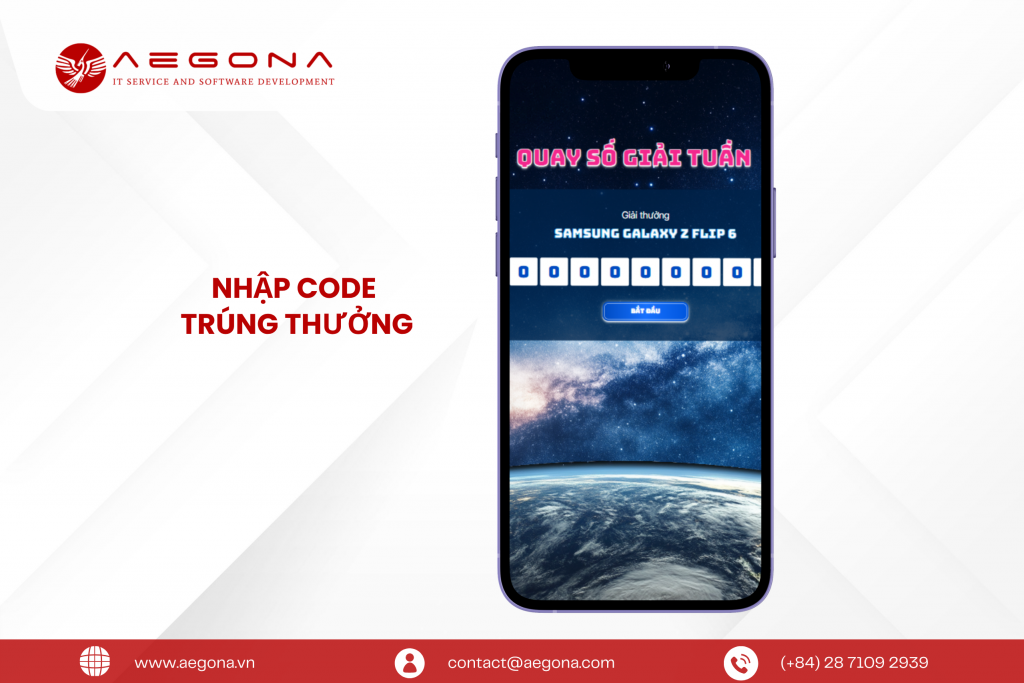 Minigame: Nhập Code Trúng Thưởng
