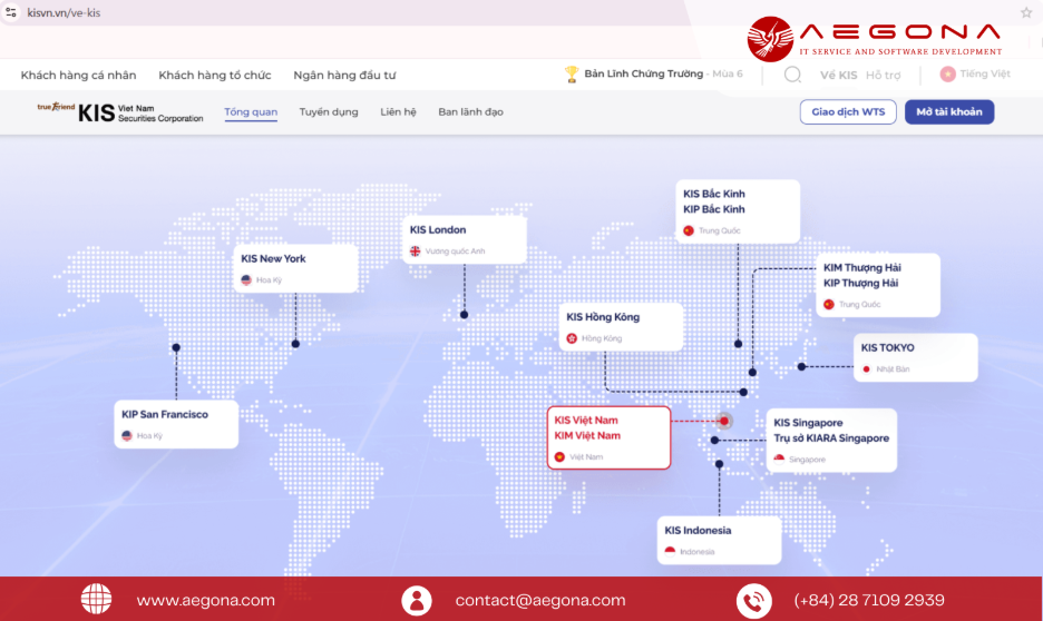 Website KISVN - Giới thiệu về KIS Vietnam