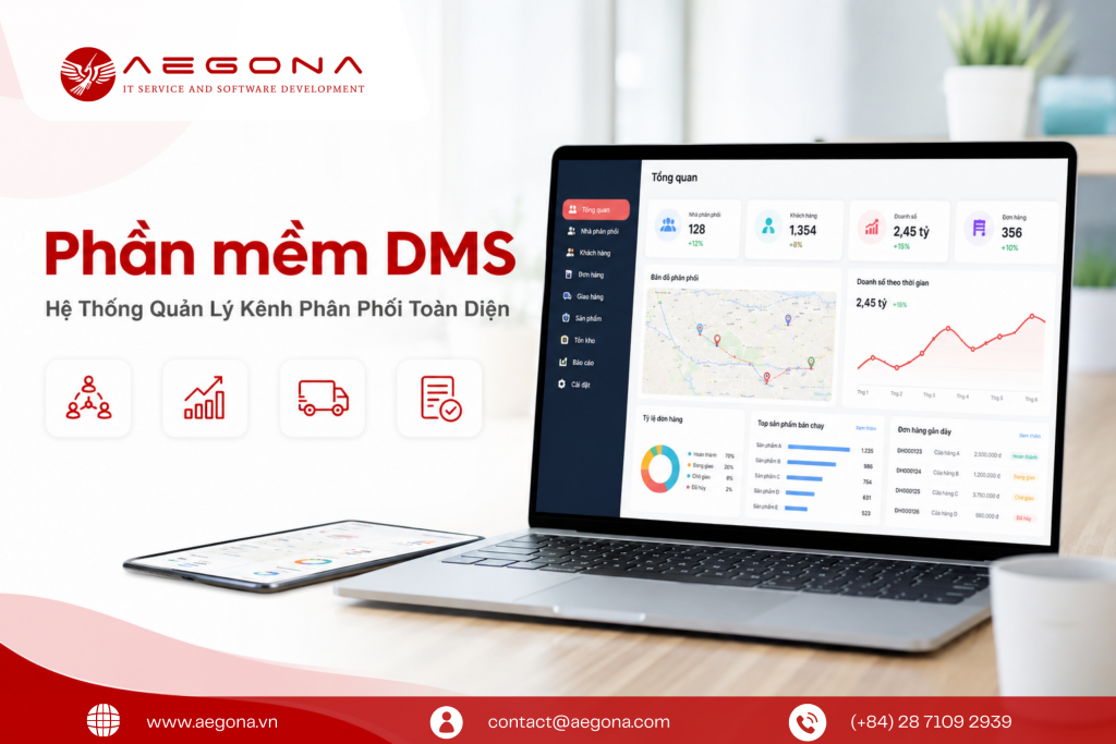Phần mềm DMS - Hệ thống quản lý kênh phân phối toàn diện