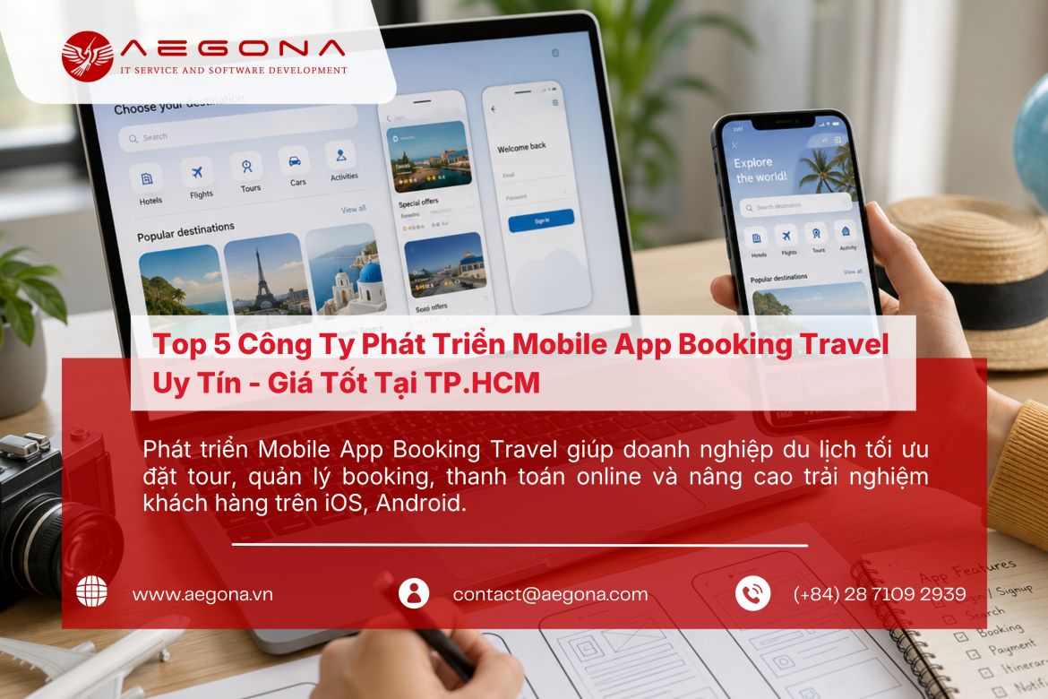 Top 5 Công Ty Phát Triển Mobile App Booking Travel TP.HCM