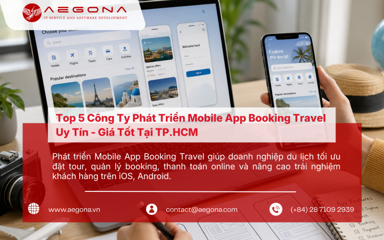 Top 5 Công Ty Phát Triển Mobile App Booking Travel TP.HCM