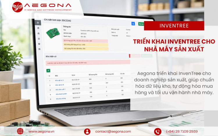 Triển Khai InvenTree Cho Nhà Máy Sản Xuất: Tối Ưu Quản Lý Mua Hàng & Tồn Kho