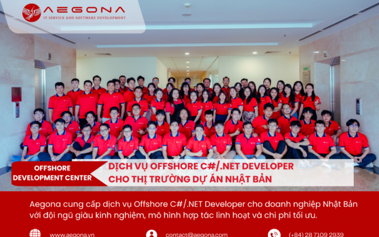 Dịch vụ Offshore C#/.NET Developer cho thị trường dự án Nhật Bản