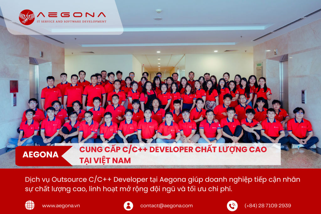 Vì Sao Doanh Nghiệp Chọn Aegona Làm Đối Tác Outsource C/C++?