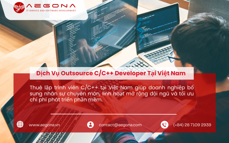 Dịch Vụ Outsource C/C++ Developer Tại Việt Nam