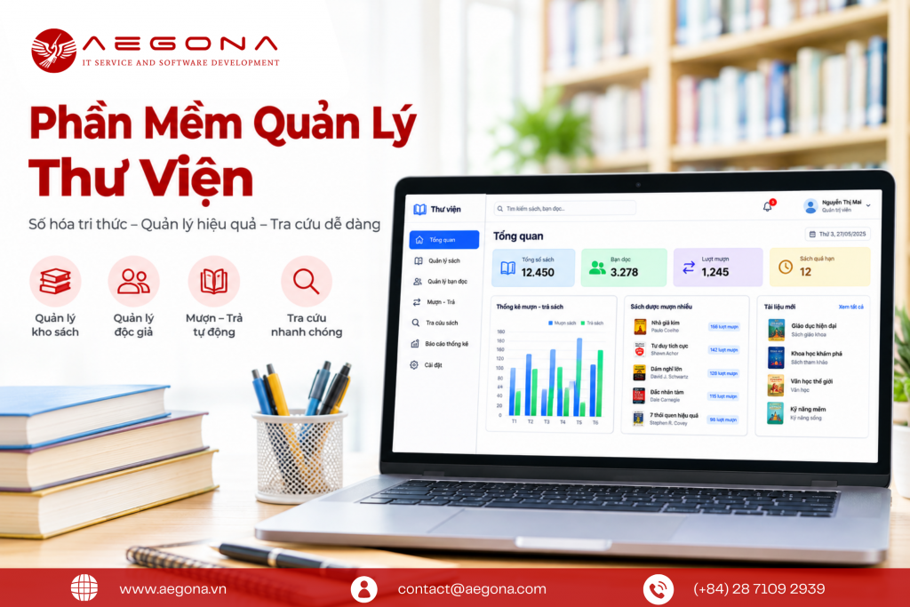Phần mềm quản lý thư viện thông minh