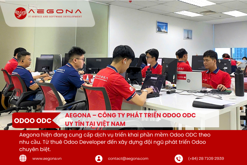 Aegona – Công ty phát triển Odoo ODC uy tín tại Việt Nam