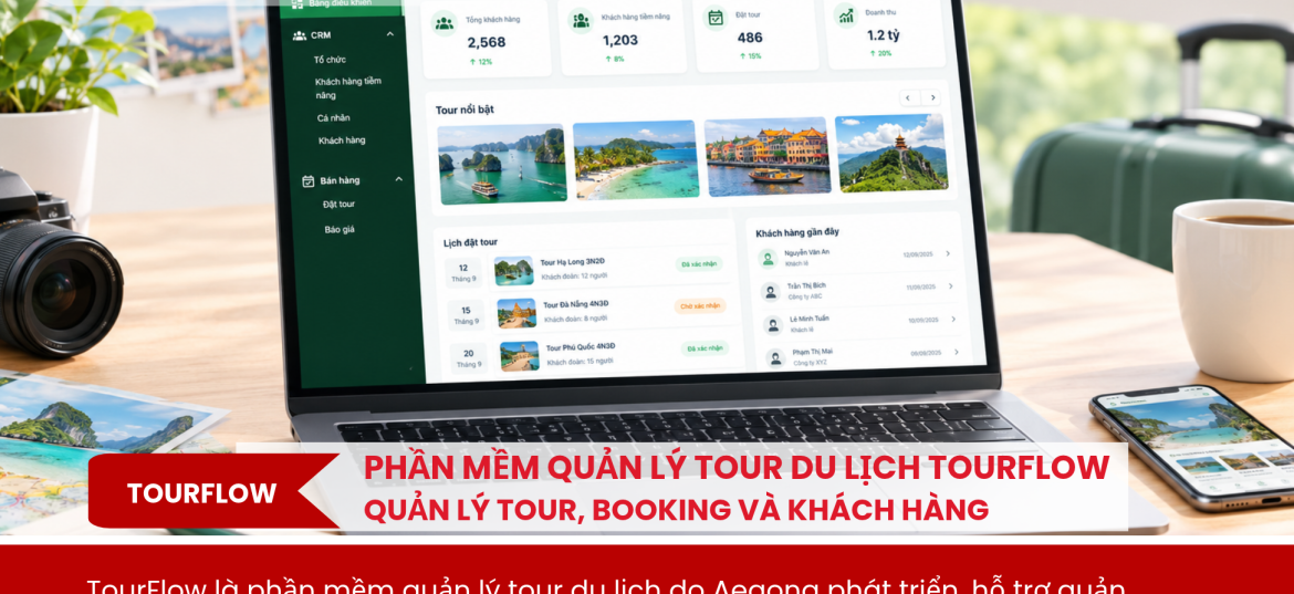 Phần Mềm Quản Lý Tour Du Lịch TourFlow