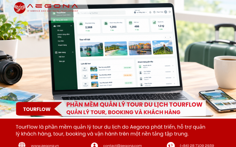 Phần Mềm Quản Lý Tour Du Lịch TourFlow